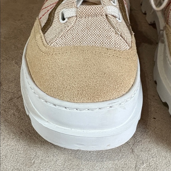 Camper sz 40 (9) lace up canvas and suede shoes - Picture 4 of 12